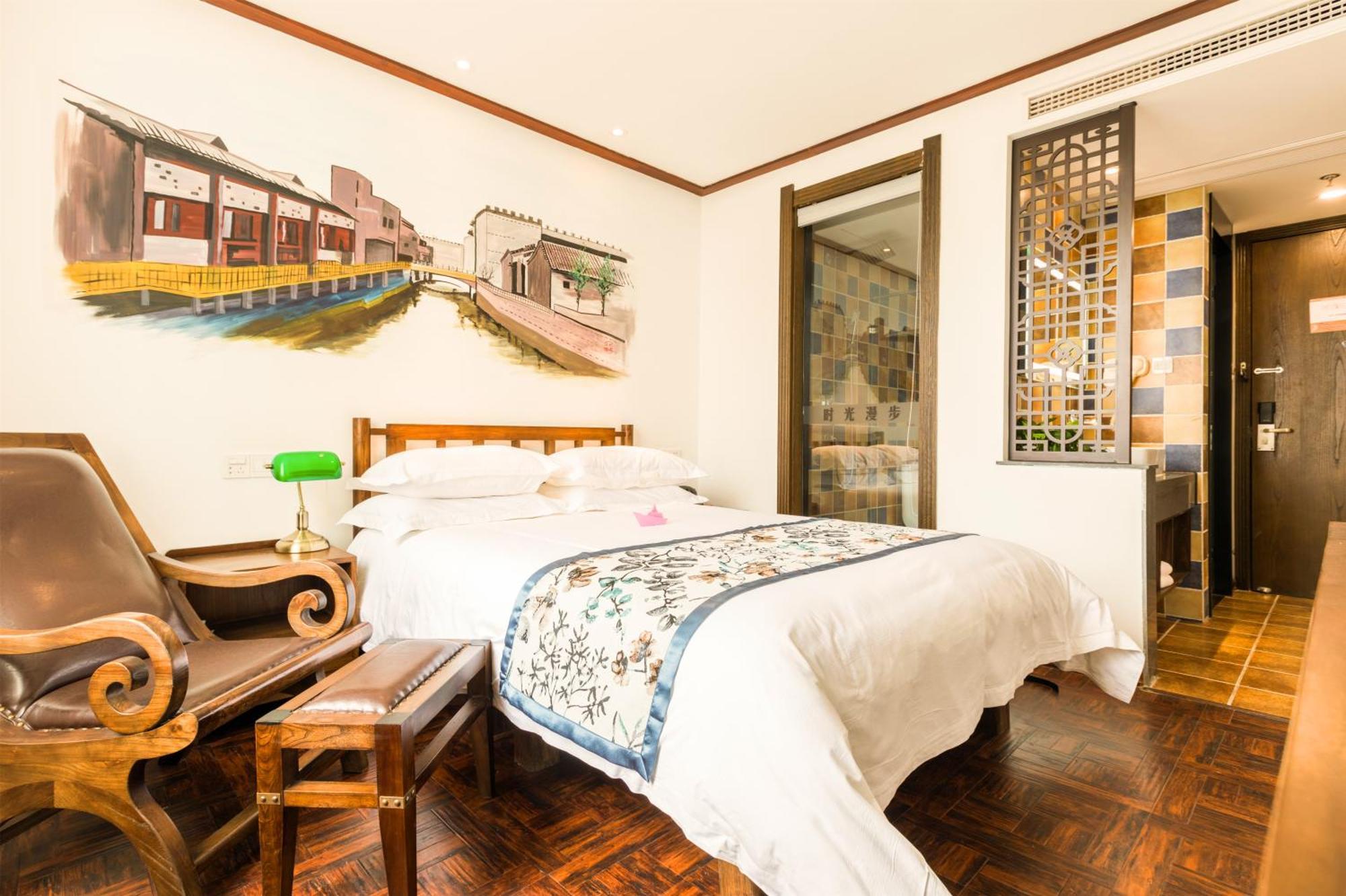 Nostalgia Hotel Near Tianjin Polar Ocean Word- Tianjin Fonte Joy World, 10 Minutes Drive Away From Tianjin Tanggu High-Speed Railway Station, Free Ice-Cream, Mineral Water, Snacks And Laundry Service, English Communication Well Екстер'єр фото
