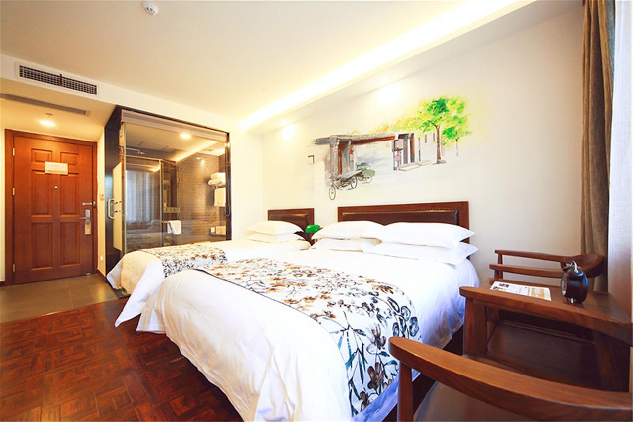 Nostalgia Hotel Near Tianjin Polar Ocean Word- Tianjin Fonte Joy World, 10 Minutes Drive Away From Tianjin Tanggu High-Speed Railway Station, Free Ice-Cream, Mineral Water, Snacks And Laundry Service, English Communication Well Екстер'єр фото