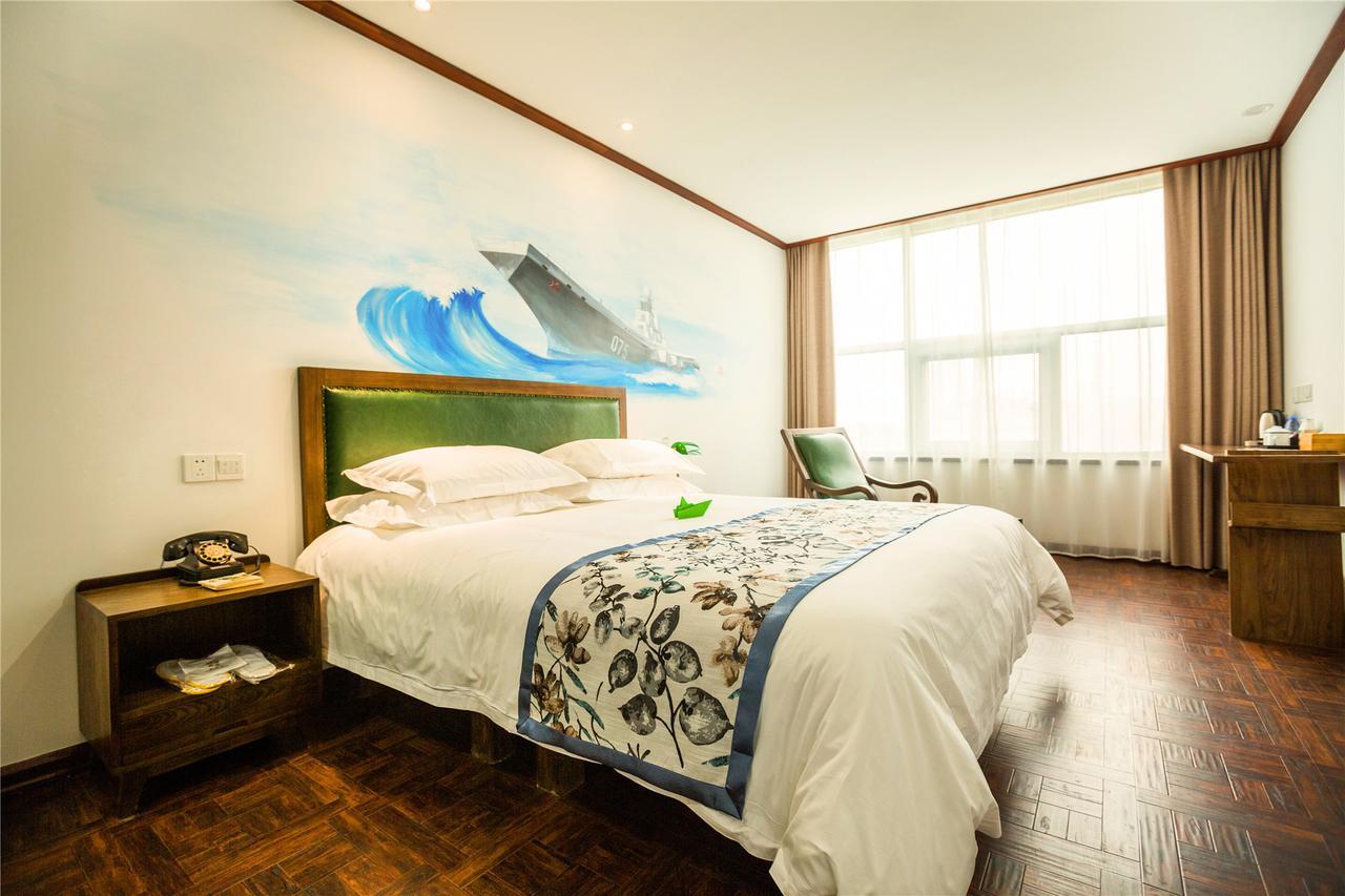 Nostalgia Hotel Near Tianjin Polar Ocean Word- Tianjin Fonte Joy World, 10 Minutes Drive Away From Tianjin Tanggu High-Speed Railway Station, Free Ice-Cream, Mineral Water, Snacks And Laundry Service, English Communication Well Екстер'єр фото